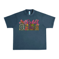 Midnight Navy rebel mama Urban Heavy Tee - texasbilliewilder