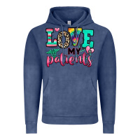 Vintage Denim love my patients nurse Vintage Hoodie - RanaPortraitStore