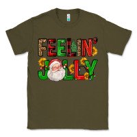Army Green feelin' jolly Classic Tee - FaDigitalArtStudio