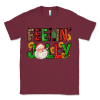 Burgundy feelin' jolly Classic Tee - FaDigitalArtStudio