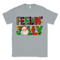 Heather Grey feelin' jolly Classic Tee - FaDigitalArtStudio