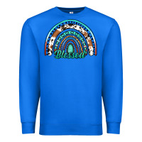 True Royal blessed western rainbow Premium Sweatshirt - Jasminsmagicworld