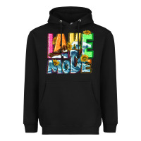 Black Lake mode summer Heavyweight Hoodie - NancyCooperArtShop
