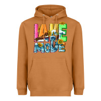 Meerkat Lake mode summer Heavyweight Hoodie - NancyCooperArtShop