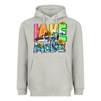 Moon Dust Lake mode summer Heavyweight Hoodie - NancyCooperArtShop