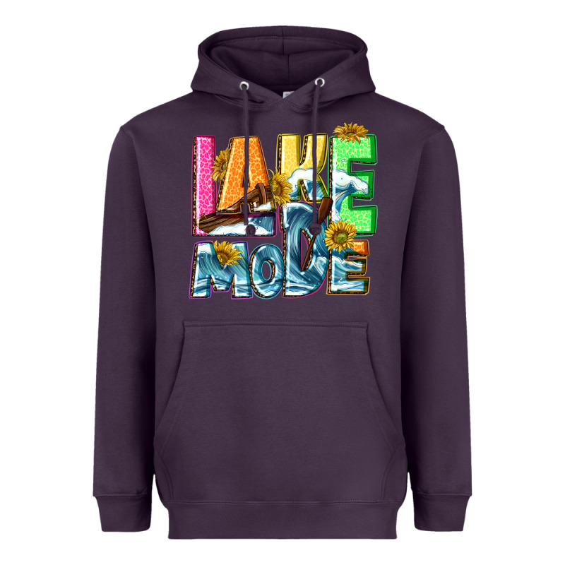 Lake Mode Summer Heavyweight Hoodie by NancyCooperArtShop | Teevron