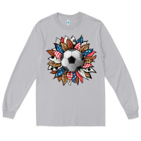 Moon Dust football sunflower Long Sleeve Tee - HRA Design Shop