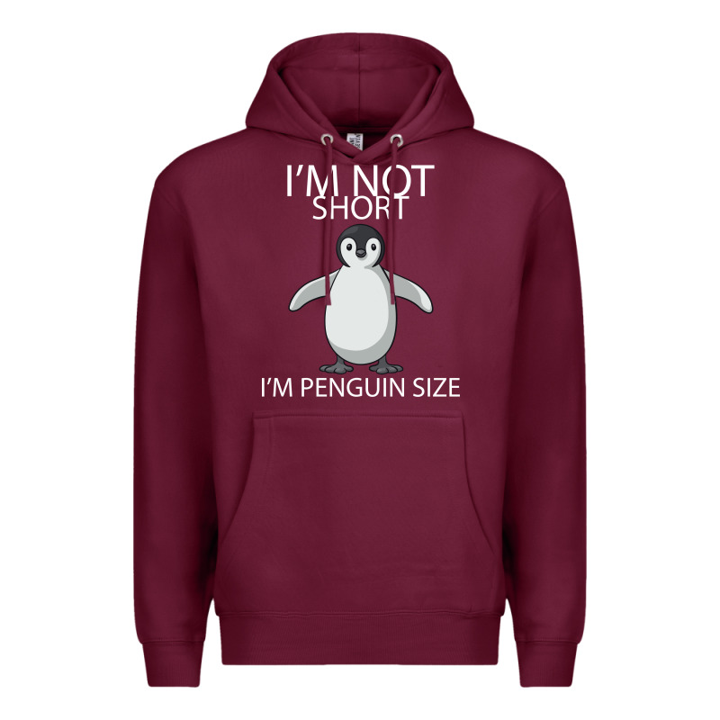 I'm Not Short I'm Penguin Size Premium Hoodie by Bettercallsaul | Teevron