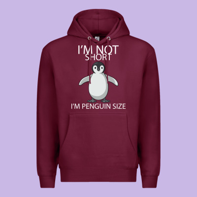 I'm Not Short I'm Penguin Size Premium Hoodie Designed By Bettercallsaul