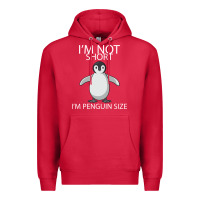 Cardinal I'm Not Short I'm Penguin Size Premium Hoodie - Bettercallsaul