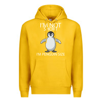 Lemon I'm Not Short I'm Penguin Size Premium Hoodie - Bettercallsaul