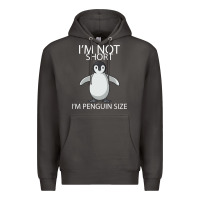 Smoke I'm Not Short I'm Penguin Size Premium Hoodie - Bettercallsaul