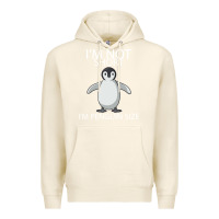 Tofu I'm Not Short I'm Penguin Size Premium Hoodie - Bettercallsaul