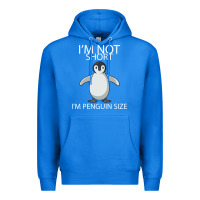 True Royal I'm Not Short I'm Penguin Size Premium Hoodie - Bettercallsaul