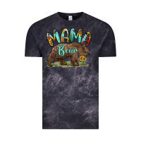 Cloud Black mama bear Vintage Tee - BarkalooDesign