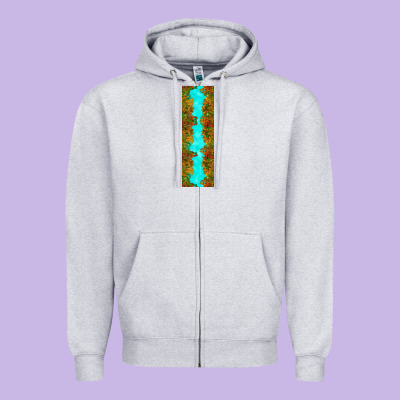 Autumn Squirrel Pen Wraps Zipper Hoodie Designed By Bundleandbundleshop