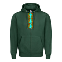 Sports Green autumn squirrel pen wraps Zipper Hoodie - BundleAndBundleShop
