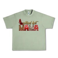 Oil Green retired hot mama Urban Heavy Tee - texasbilliewilder