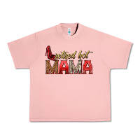 Salmon retired hot mama Urban Heavy Tee - texasbilliewilder