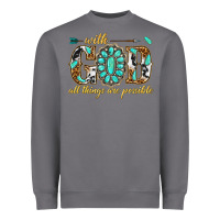 Storm with god all things are possible with gemstone Heavyweight Sweatshirt - texasbilliewilder