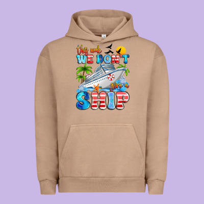This Week We Don't Give A Ship Urban Hoodie Designed By Artiststas