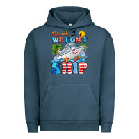 Pigment Midnight Navy this week we don't give a ship Urban Hoodie - Artiststas