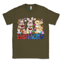 Army Green eastteacher Classic Tee - RacoonDesign