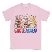 Bubblegum Pink eastteacher Classic Tee - RacoonDesign