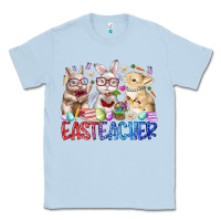 Dusty Blue eastteacher Classic Tee - RacoonDesign