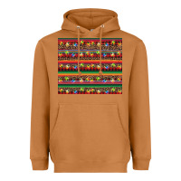 Meerkat Christmas lights serape Heavyweight Hoodie - BarkalooDesign