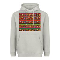 Moon Dust Christmas lights serape Heavyweight Hoodie - BarkalooDesign