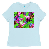 Baby Blue halloween Ladies Tee - AdoDesignShop