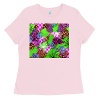 Bubblegum Pink halloween Ladies Tee - AdoDesignShop