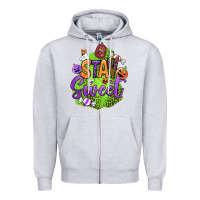 Stay Sweet Halloween Zipper Hoodie | Teevron