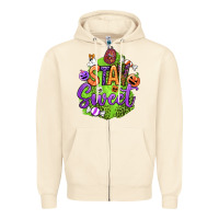 Sandshell stay sweet halloween Zipper Hoodie - BundleAndBundleShop