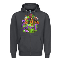Smoke stay sweet halloween Zipper Hoodie - BundleAndBundleShop
