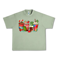 Oil Green strawberry coffee cups Urban Heavy Tee - Zillion Design Studio