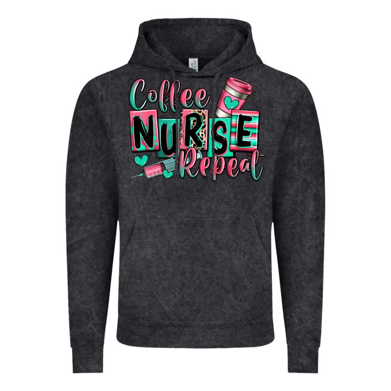 Coffee Nurse Repeat Vintage Hoodie by RanaPortraitStore | Teevron