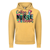 Vintage Mustard coffee nurse repeat Vintage Hoodie - RanaPortraitStore