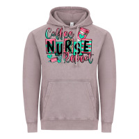 Vintage Zinc coffee nurse repeat Vintage Hoodie - RanaPortraitStore