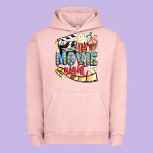 Movie Night Urban Hoodie Designed By Artiststas