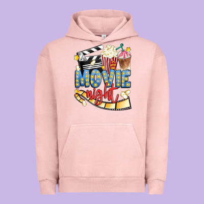 Movie Night Urban Hoodie Designed By Artiststas