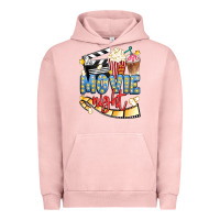 Pigment Salmon movie night Urban Hoodie - Artiststas