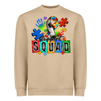 Soccer Support Squad Autism Heavyweight Sweatshirt | Teevron