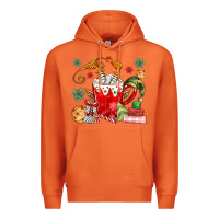 Carrot cup of chocolate and cookies Premium Hoodie - MaliasSmallBusiness