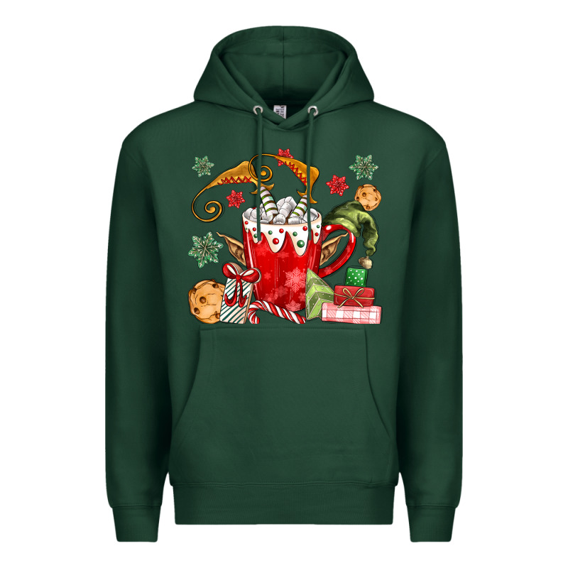 Cup Of Chocolate And Cookies Premium Hoodie by MaliasSmallBusiness | Teevron