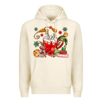 Tofu cup of chocolate and cookies Premium Hoodie - MaliasSmallBusiness
