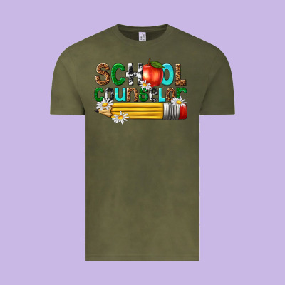 School Counselor Vintage Tee Designed By Texasbilliewilder