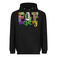 Black fat tuesday mardi gras Heavyweight Hoodie - Jasminsmagicworld