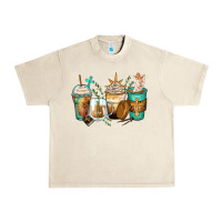 Sandshell jesus coffee cups Urban Heavy Tee - Zillion Design Studio